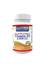 Cargar imagen en el visor de la galería, Vitamina D3 2000 IU