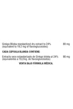 Cargar imagen en el visor de la galería, Ginkgo Biloba 80 mg