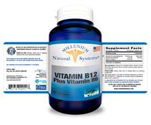 Cargar imagen en el visor de la galería, Vitamina B12 Plus Vitamina B6