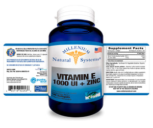 Vitamin E 1000 IU + Zinc